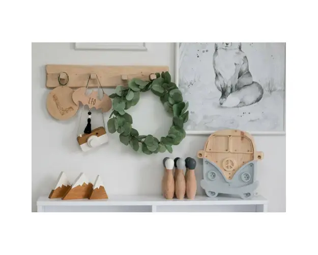 Little lights - Lampa Van, Grey Wood