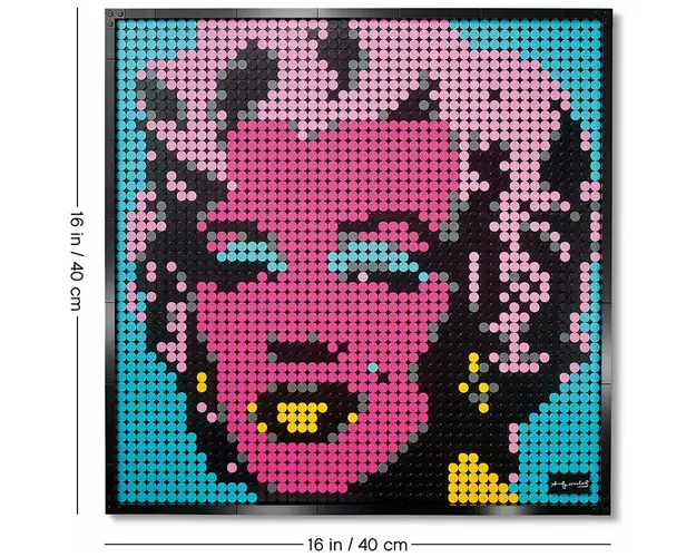 LEGO - Set de constructie Andy Warhols Marilyn Monroe , ® Art , 2020, Multicolor