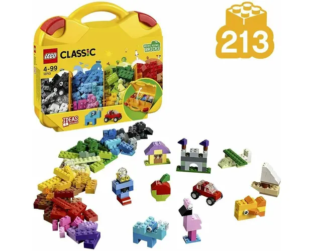 Lego - Set de constructie Valiza creativa , ® Classic, Multicolor