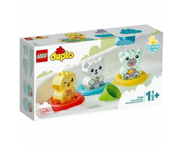 Lego - DUPLO DISTRACTIE LA BAIE TREN CU ANIMALE PLUTITOARE 10965
