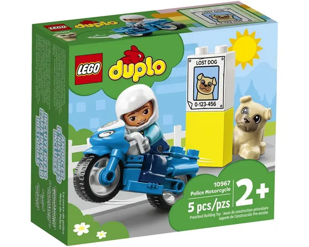 Lego - DUPLO MOTOCICLETA DE POLITIE 10967