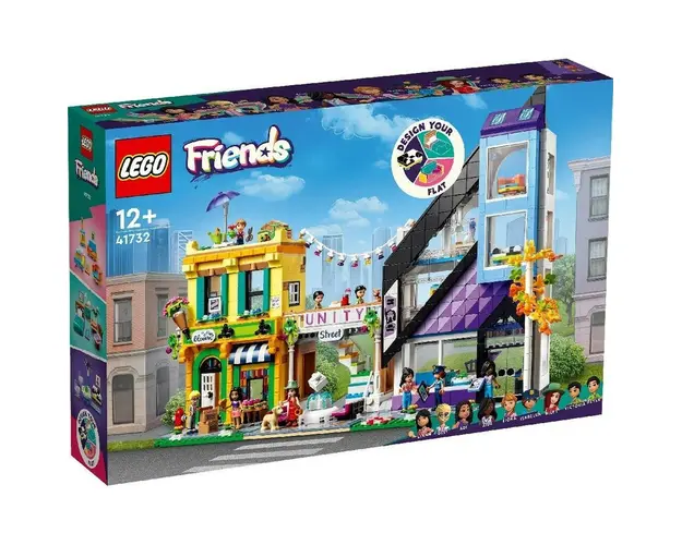 LEGO FRIENDS FLORARIE SI MAGAZIN DE DESIGN IN CENTRUL ORASULUI 41732