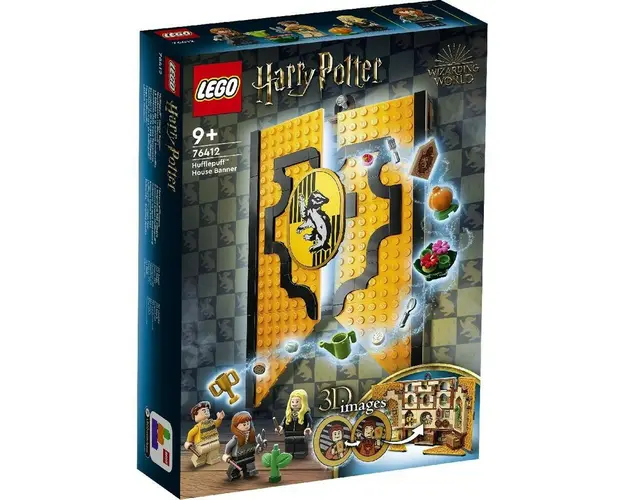 LEGO HARRY POTTER BANNERUL CASEI HUFFLEPUFF 76412