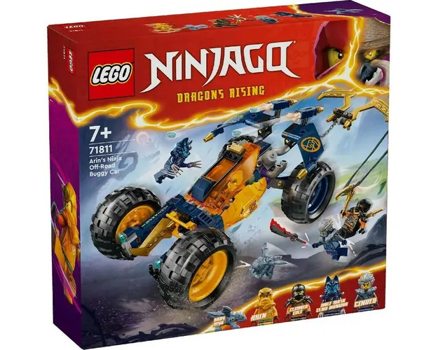 LEGO NINJAGO VEHICULUL DE TEREN NINJA AL LUI ARIN 71811