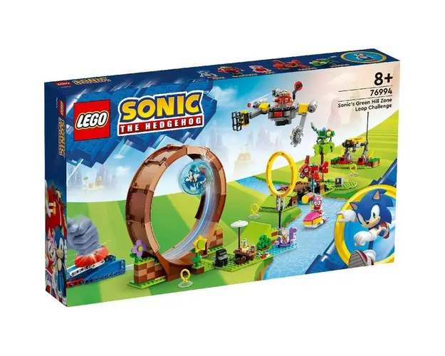 LEGO SONIC PROVOCAREA CU BUCLA A LUI SONIC DIN ZONA GREEN HILL 76994