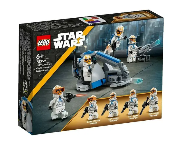 LEGO STAR WARS PACHET DE LUPTA CLONE TROOPER AL LUI AHSOKA DIN COMPANIA 332 75359