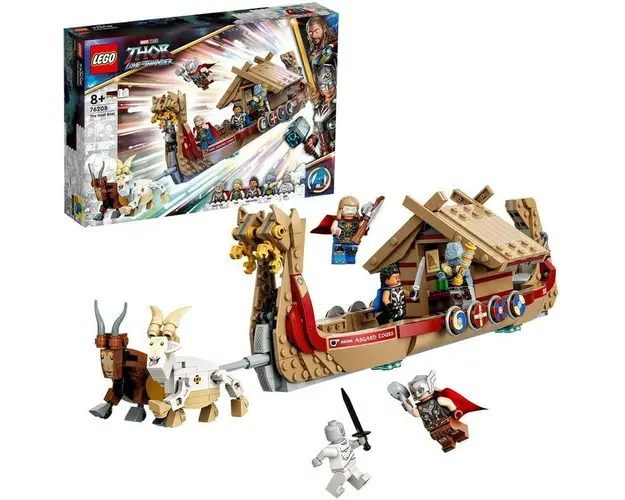 LEGO SUPER HEROES BARCA TRASA DE CAPRA 76208