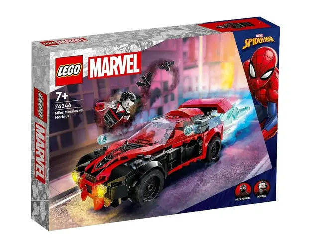 LEGO SUPER HEROES MILES MORALES VS MORBIUS 76244