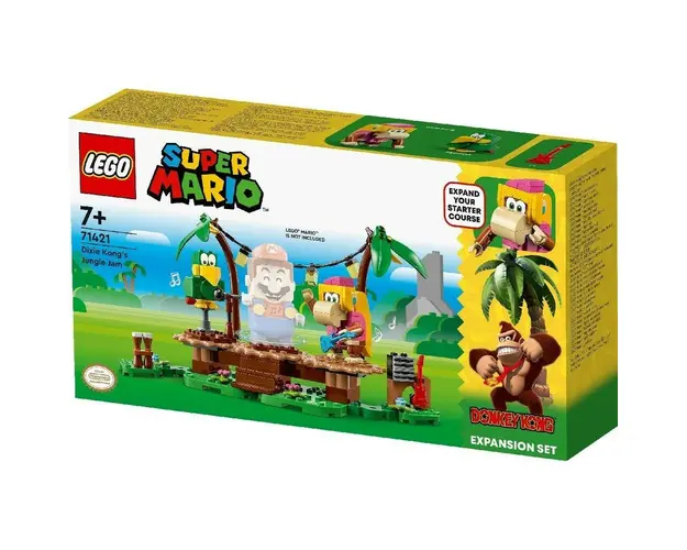 LEGO SUPER MARIO SET DE EXTINDERE CONCERTUL LUI DIXIE KONG IN JUNGLA 71421