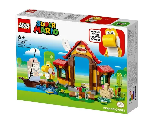 LEGO SUPER MARIO SET DE EXTINDERE PICNIC LA CASA LUI MARIO 71422