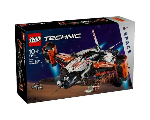 LEGO TECHNIC NAVETA SPATIALA LT81 CU DECOLARE SI ATERIZARE VERTICALA 42181