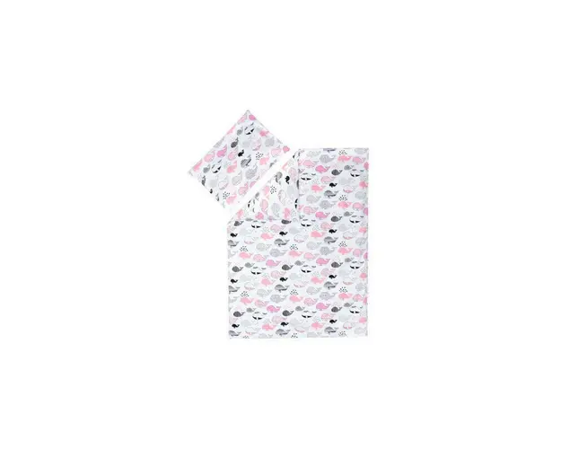 Lenjerie de pat 2 piese Wal Rosa Fillikid