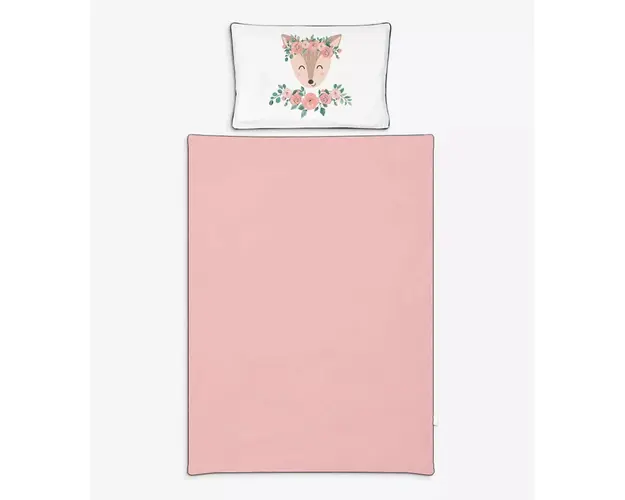 Lenjerie pat 2 Piese KLUPS Nature&Love Rose N001-C4