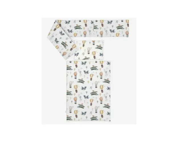 Lenjerie pat 3 Piese KLUPS Sky World C3 C004