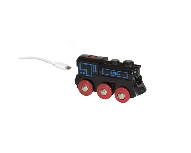 Brio - Locomotiva Reincarcabila Cu Cablu Usb