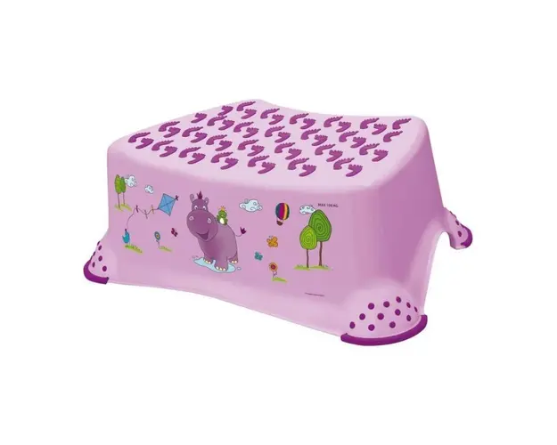 Lorelli - Inaltator baie antiderapant Hippo, Lilac