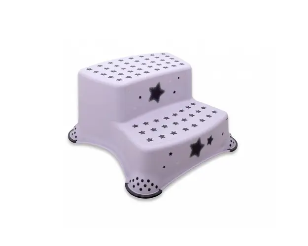 Lorelli - Inaltator dublu pentru baie, antiderapant, Stars White