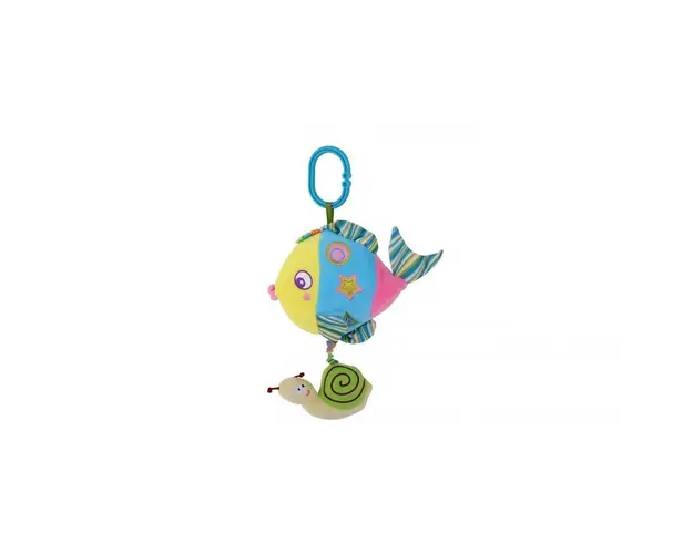 Lorelli - Jucarie muzicala din plus, colorful Fish, 32 cm