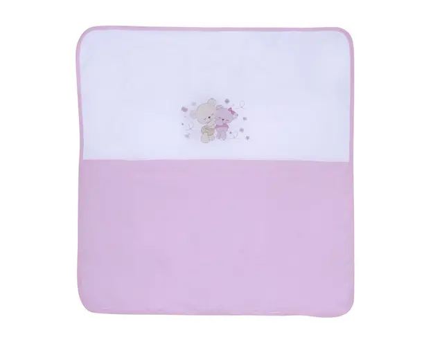Lorelli Paturica Bumbac 90x90 cm ZA ZA Pink