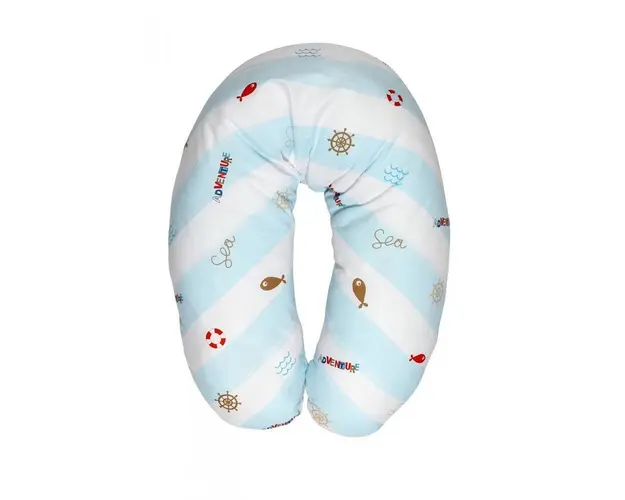 Lorelli - Perna multifunctionala, bumbac ranforce, 190 cm, Adventure Blue