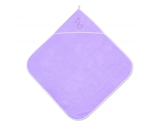 Lorelli - Prosop bebe cu gluga, 80x80 cm, Violet