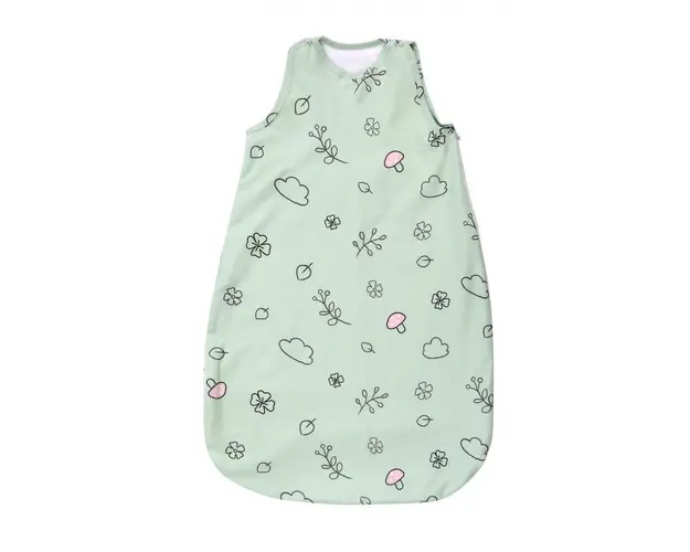 Lorelli - Sac de dormit de iarna, 100 cm, bumbac ranforce, Lamb Green