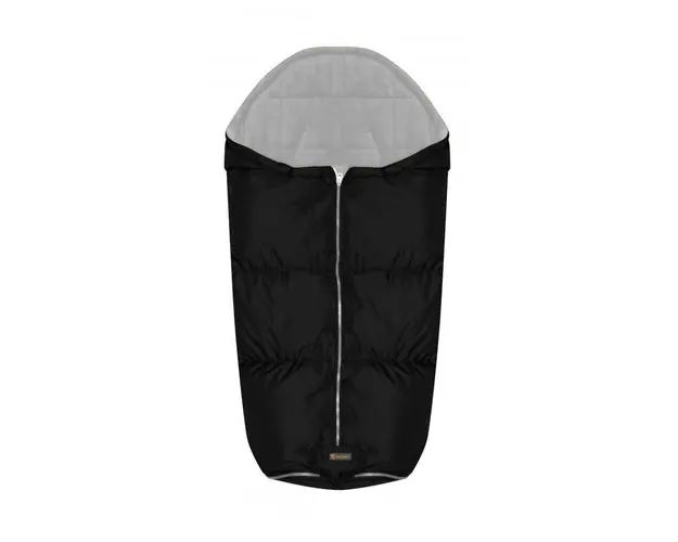 Lorelli - Sac termic de iarna pentru carucior, impermeabil, captuseala polar fleece, Black