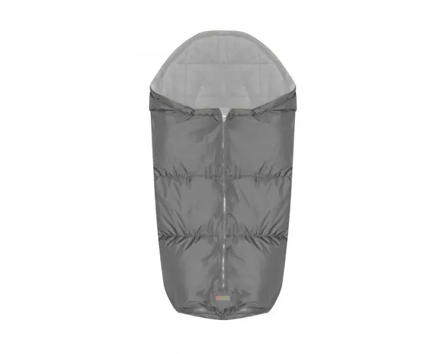 Lorelli - Sac termic de iarna pentru carucior, impermeabil, captuseala polar fleece, Grey