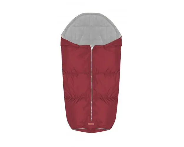 Lorelli - Sac termic de iarna pentru carucior, impermeabil, captuseala polar fleece, Red
