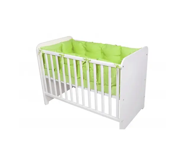 Lorelli - Set protectii laterale pentru pat 4 piese, 60 x 120 cm, Green