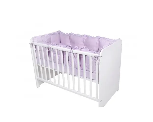 Lorelli - Set protectii laterale pentru pat 4 piese, 60 x 120 cm, Violet