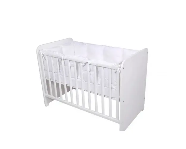Lorelli - Set protectii laterale pentru pat 4 piese, 60 x 120 cm, White