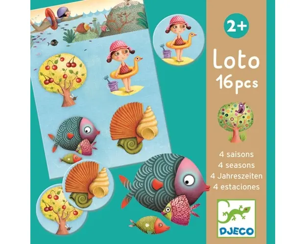 Djeco - Loto cu anotimpuri
