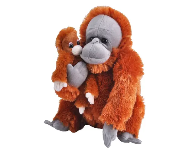 Wild republic - Jucarie din plus Urangutan , Mama si puiul