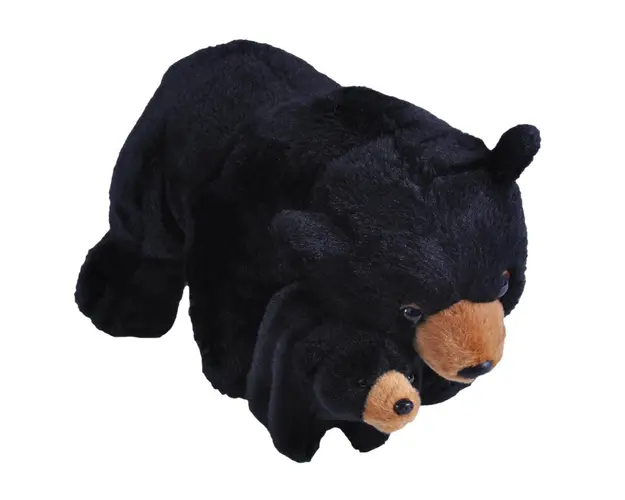 Wild republic - Jucarie din plus Urs negru , Mama si puiul