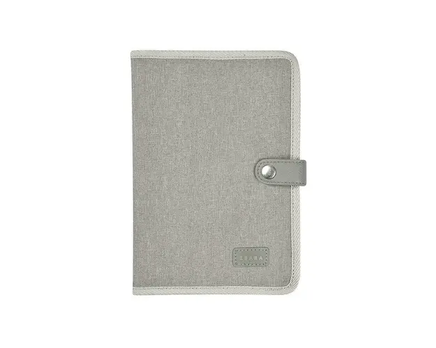 Mapa Carnet de Vaccinari 17.5x25 cm Beaba Heather Grey