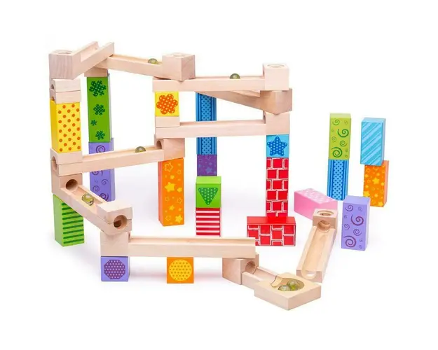 Marble Run din lemn