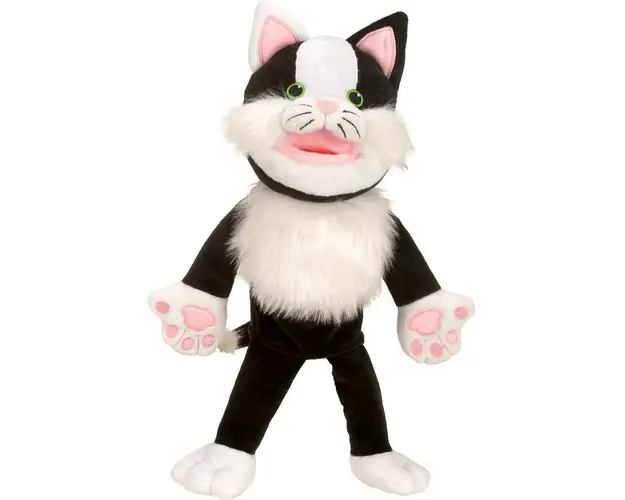 Marioneta de mana Pisica Fiesta Crafts FCT-3036