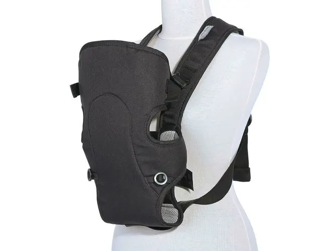 Marsupiu Between, pana la 9 Kg, 2 pozitii, Black & Grey