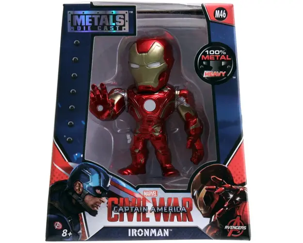 Simba - MARVEL FIGURINA METALICA IRON MAN 10CM