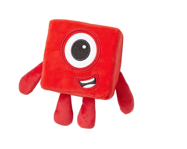 Mascota din plus Numberblocks - Unu