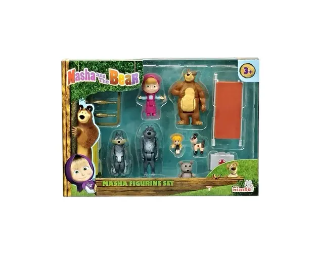 MASHA SET 7 MINIFIGURINE