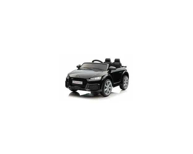 Masina electrica pentru copii, Audi TTRS Negru, 2 motoare, 3 viteze, greutate maxima admisa 30 kg