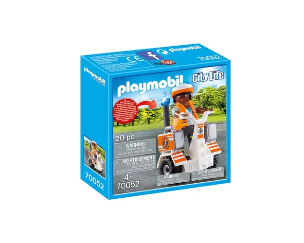 Playmobil - Medic Cu Masina De Echilibru