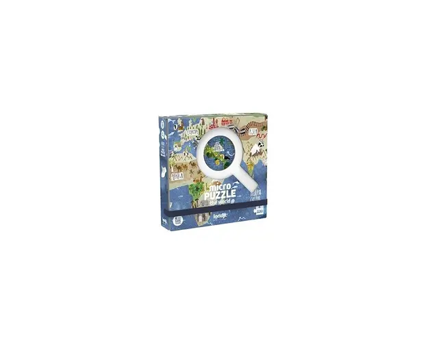 Londji - Puzzle educativ Continente , Puzzle Copii , Micro, piese 600