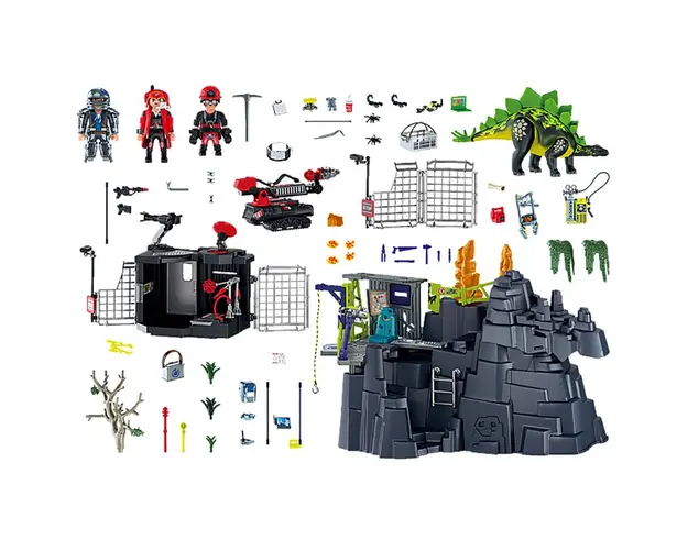 Playmobil - Mina De Cristal Cu Dinozaur