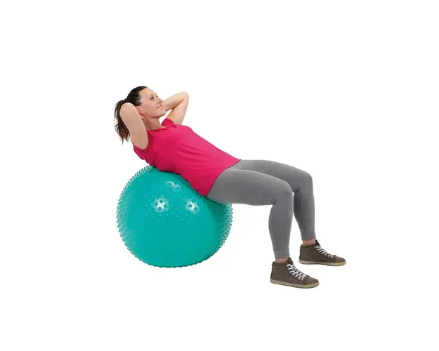 Minge fizioterapeutica Therasensory cu noduli de masaj 65-verde