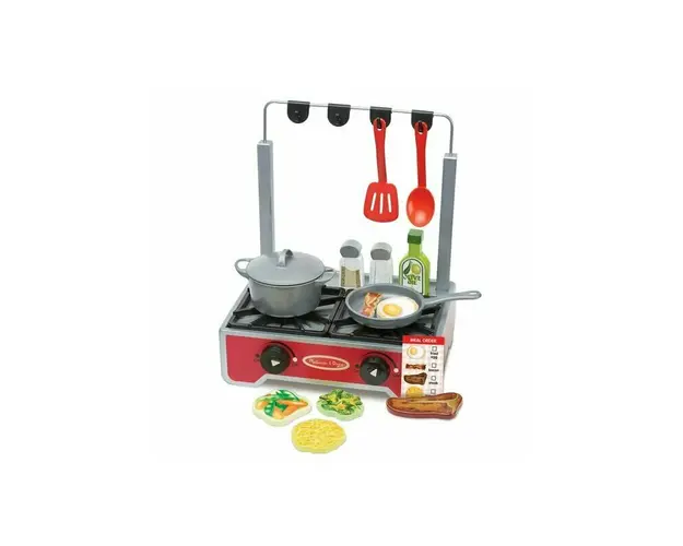 Melissa & Doug - Aragaz Mini din Lemn