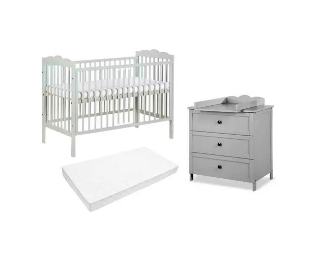 Mobilier camera copii si bebelusi Klups Oliver Grey