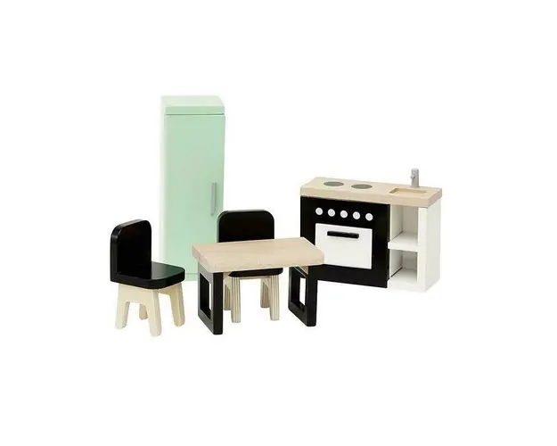 Mobilier casuta papusi din lemn, bucatarie, +3 ani, byASTRUP